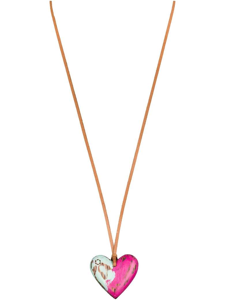 Heart Medium Colour Necklace