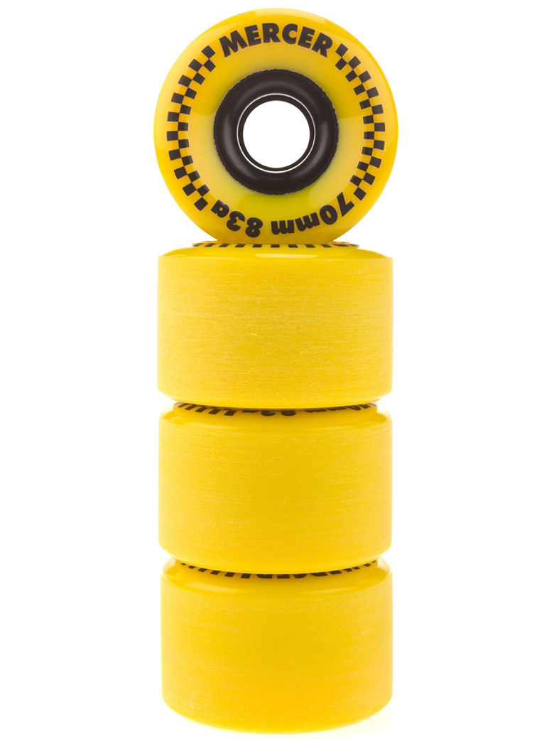 Yellow 70mm 83A Wheels