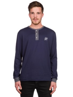 Script Henley T-Shirt LS