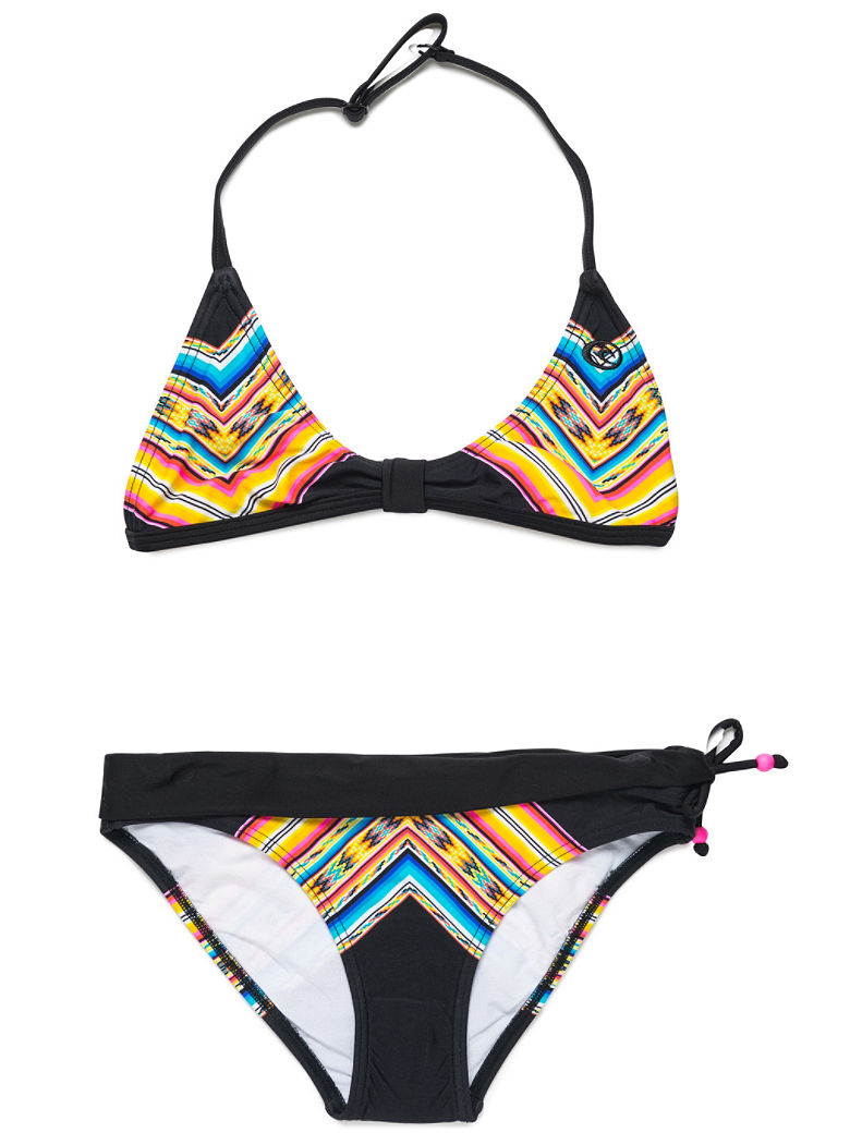 Mexican Stripes Tri Set Bikini Girls
