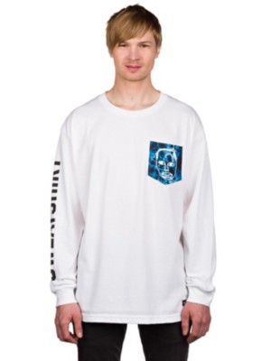 Face Tie Dye Pocket T-Shirt LS