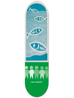 Paper Cuts Water 8.25" x 32.125" Deck