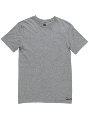 Basic Open Neck Crew T-Shirt