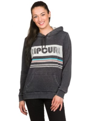Active Stripe Fleece Hoodie