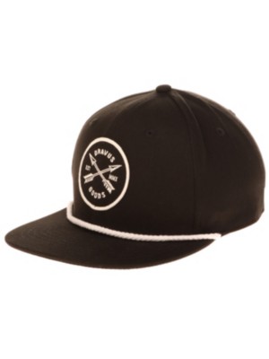 Crossed Rope Snapback Cap