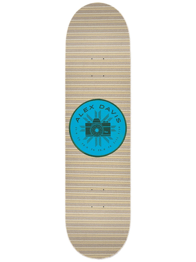 Davis Classic Stripes 8.0" Skateboard De