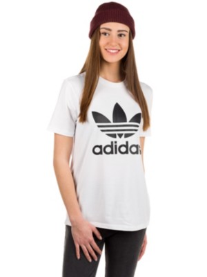 adidas Originals Trefoil T Shirt white black Taille 38